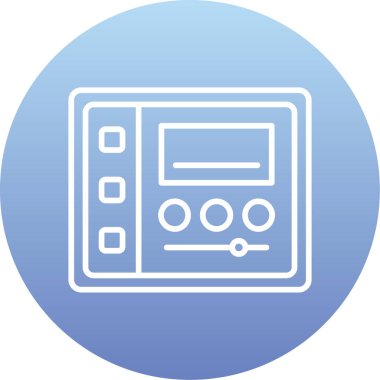 seo modern simgesinin vektör illüstrasyonu