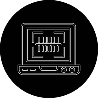 Bilgisayar simgesi. vektör biçimi