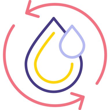 Bırak. Web simgesi basit illüstrasyon