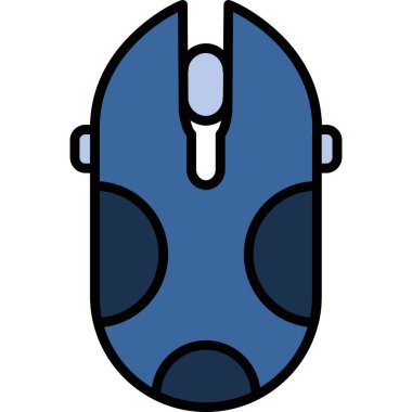 Fare. Web vektörü basit illüstrasyon