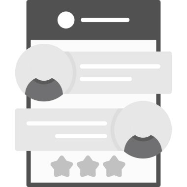 Beğeni simgesi, vektör illüstrasyonu