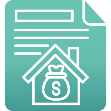 Dolar. Web simgesi basit illüstrasyon