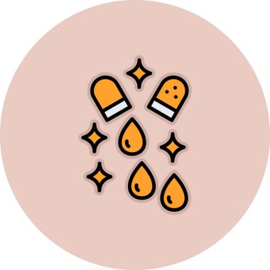 Gıda simgesinin vektör illüstrasyonu