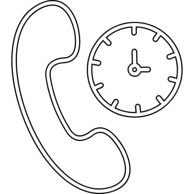 Çağrı merkezi simgesi. beyaz arkaplanda izole edilmiş web tasarımı için ana hat müşteri destek vektör simgesi