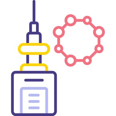 Bilgisayarda anten anteni simgesi - donanım kategorisi