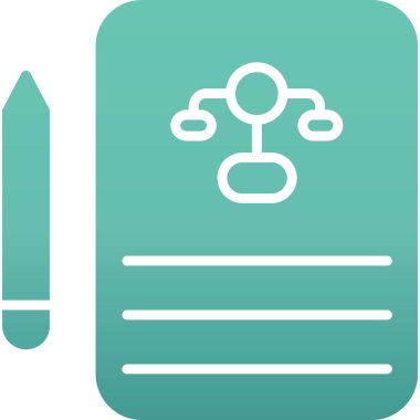 vector illustration of a pen icon