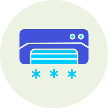 Kar simge vektör çizim