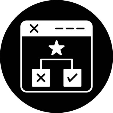 Web ve simge vektör illüstrasyonu