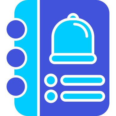 Zil. Web simgesi basit illüstrasyon