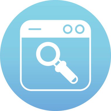 seo modern simgesinin vektör illüstrasyonu