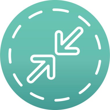 ok simgesinin vektör illüstrasyonu