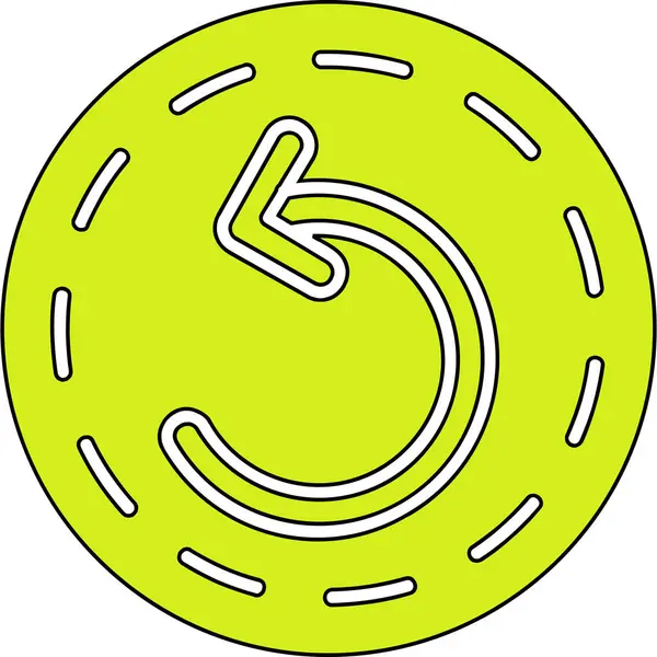 Golf topu. Basit tasarım