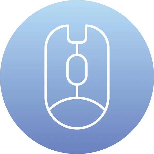 Fare Web simgesi, vektör illüstrasyonu