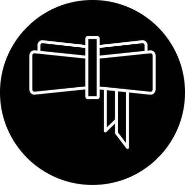 Modern simgenin vektör illüstrasyonu