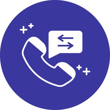 - Telefon. Web simgesi basit illüstrasyon