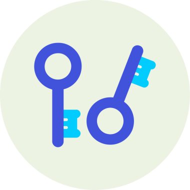 Modern bir simgenin vektör illüstrasyonu