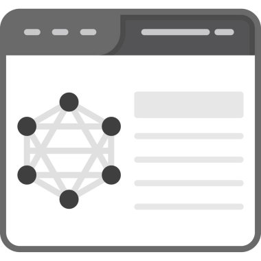 veri ağı. Basit illüstrasyon