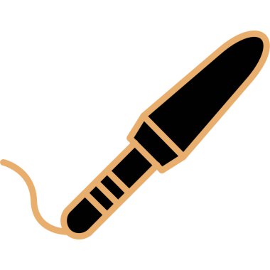 Çizgi film tüyünün vektör çizimi