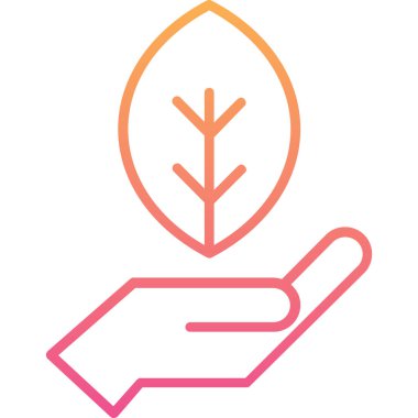 Bir ağaç simgesinin vektör illüstrasyonu