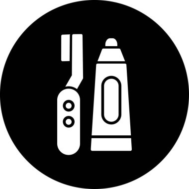 Siyah ve beyaz simgesinin vektör illüstrasyonu