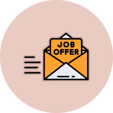 Görev simgesinin vektör illüstrasyonu