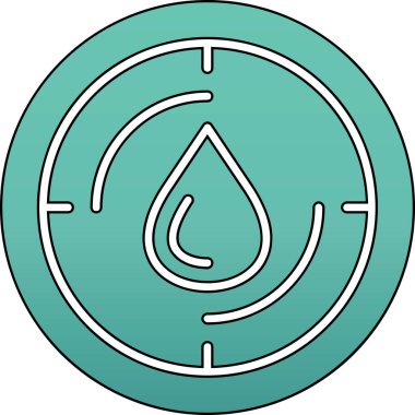 Eşsiz Pusula Vektör Satırı Simgesi