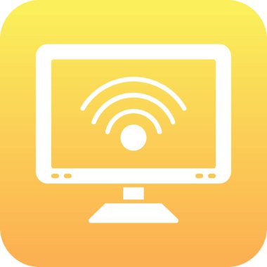 bilgisayar simgesi vektör illüstrasyonu