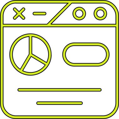 seo modern simgesinin vektör illüstrasyonu