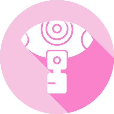 Kamera. Web simgesi basit illüstrasyon