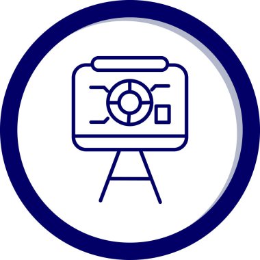 seo modern simgesinin vektör illüstrasyonu