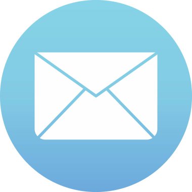 E- posta simgesinin vektör illüstrasyonu