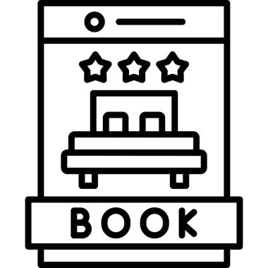 kitap simgesi, vektör illüstrasyonu