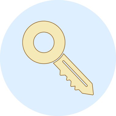 Çizgi film ev simgesinin vektör illüstrasyonu