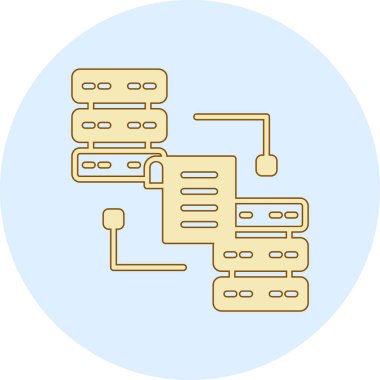 sunucu simgesi çizimi