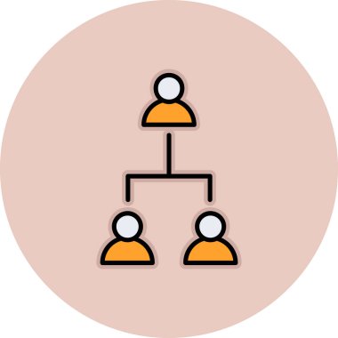 şebeke. Web simgesi basit illüstrasyon