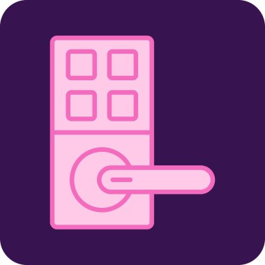 Çizgi film simgesinin vektör çizimi