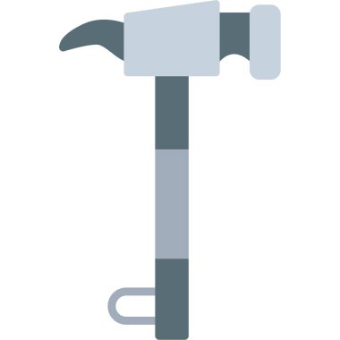 Çekiç ikonu vektör illüstrasyonu