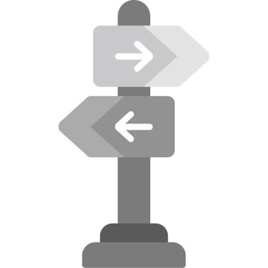 Tek bir izole simgenin vektör illüstrasyonu