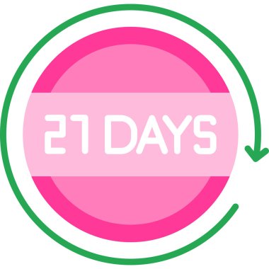 Takvim simgesi, vektör çizimi