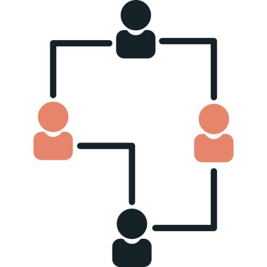 iş simgesi vektör illüstrasyonu