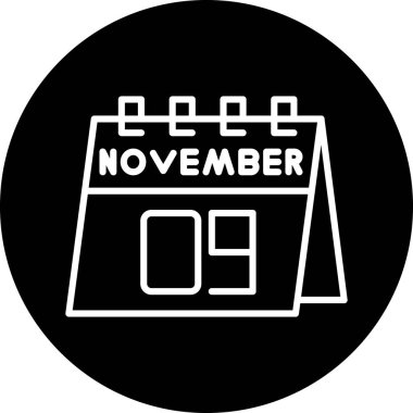 Moda biçimi izole edilmiş arkaplanda takvim simgesi