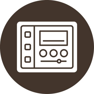 Modern b 'nin vektör illüstrasyonu eksik simgesi