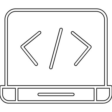 Yalıtılmış dizüstü karikatür tasarım