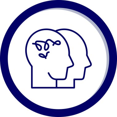 Beyni olan insan kafası