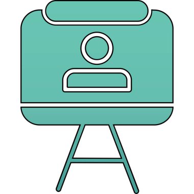 Mobilya simgesinin vektör illüstrasyonu