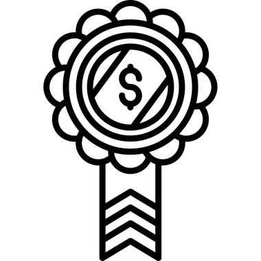 Çiçek ikonlu para ağacı. Beyaz arkaplanda izole edilmiş web tasarımı için çiçek vektör simgesine sahip ana hat para fabrikası