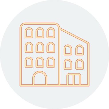 Renkli vektör simgesi oluşturuluyor