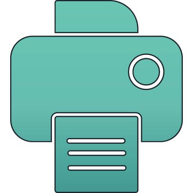 Vektör evrensel simgesi Trendy bakmak.