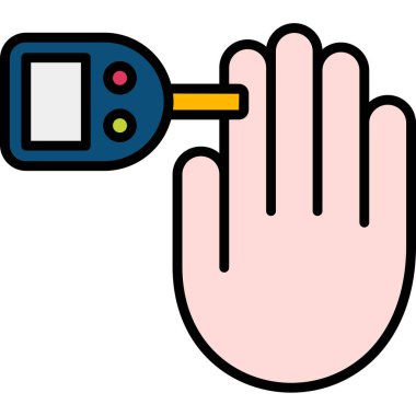 Anahtar vektör illüstrasyon tasarımı ile el