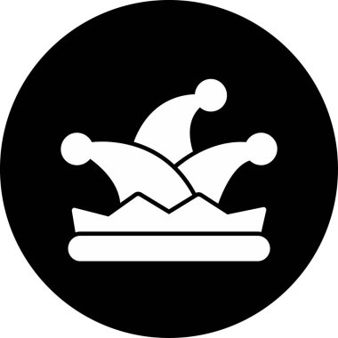 Taç simgesi, basit stil.